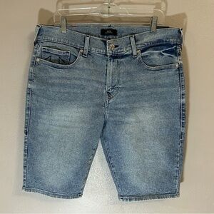 True Religion Light Blue Jean Shorts